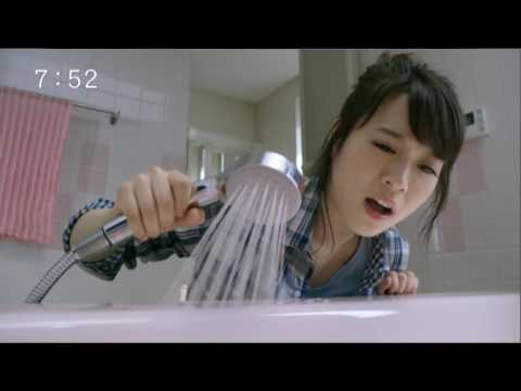 花王 バスマジックリンCM　北乃きい  流れないしー！
