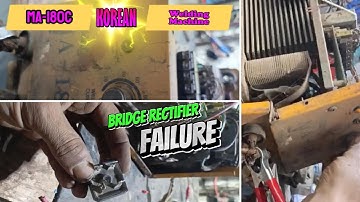 Korean Welding Machine Power Supply Bridge Rectifier Failure Repairing