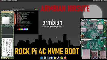 Rock Pi 4C: Armbian Hirsute Running on M.2  NVME SSD