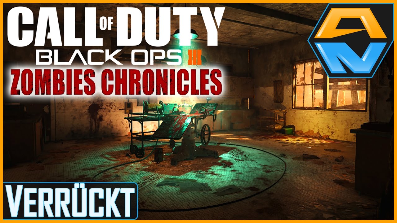 VERRÜCKT REMASTERED! - Black Ops III Zombies Chronicles DLC 