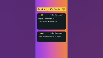 Junior Vs Senior Developer #programming #html #javascript #webdevelopment #html5 #webdesign  #css3