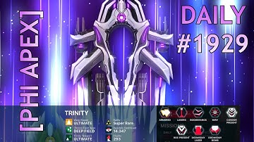 DEEP FIELD APEX Showcase - Trinity [phi apex] - daily #1929 - Phoenix II - Marshal S4
