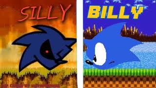 Silly Billy V1 (FNF Cover But Sonic And X Sing It Remake) Song Mix Made By @MetoForm