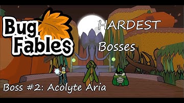 Bug Fables - Boss #2: Acolyte Aria (Hardest Mode)