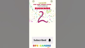 Dop 2 Game Level 56 Find number 2 // Android 💥 IOS #gameplay #viral #dop2 #dop2game #shorts