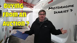 Motorhome Diaries 7  Motorhome and Caravan Auction