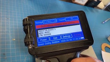 Meenjet M6 Handheld Printer Part Marking Metal Parts