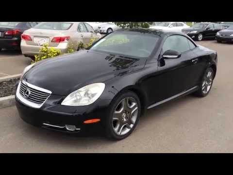 Pre Owned Black 2007 Lexus SC 430 2dr Coupe Hardtop Convertible - Stony Plain, Spruce Grove