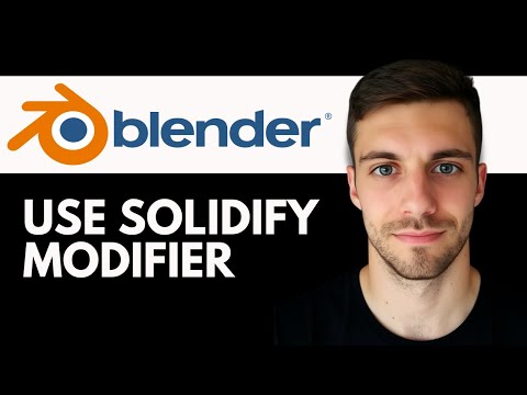 How to Use the Solidify Modifier in Blender 2026 | Blender SOLIDIFY MODIFIER Tutorial