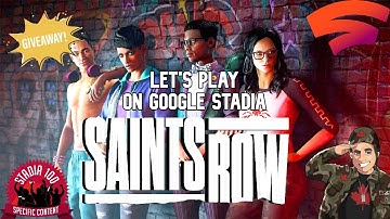 Saints Row on Google Stadia Let