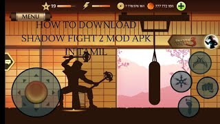 How to download Shadow Fight 2 unlimited money and gems explained in Tamil