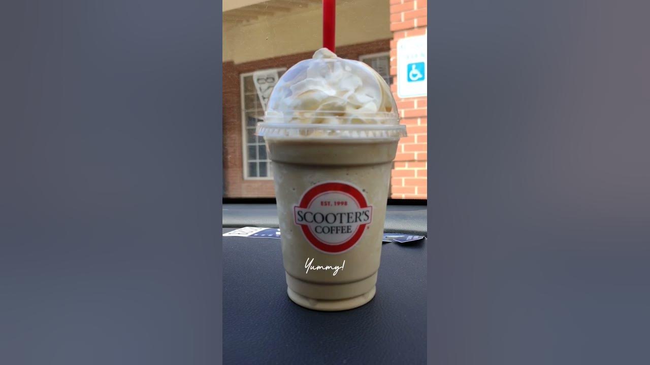 Scooter's Coffee Caramelicious Frappe YouTube