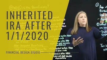 Inherited IRA Distributions: Post SECURE Act