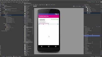 Android Tutorial #3 Play with controls. Buttons, EditText, SeekBar, TextView