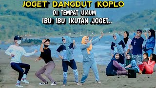 JOGET DANGDUT KOPLO DI TEMPAT UMUM.. NGAKAK PARAH