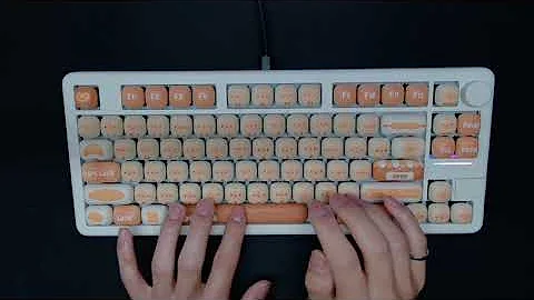 Bun Wonderland Keycaps sounds THOCKY