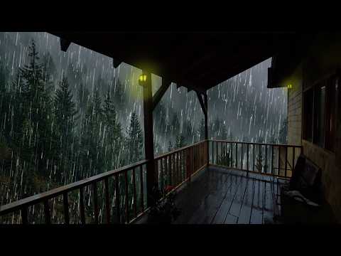 Lluvia Relajante Para Dormir - Sonido de Lluvia y Truenos, Rain Sound for Sleeping, Estudiar 259