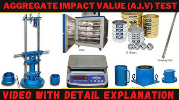 Aggregate Impact Test | Aggregate Impact Value | Impact Test on Aggregates by Impact Testing Machine