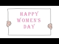 Happy Women's Day Animation