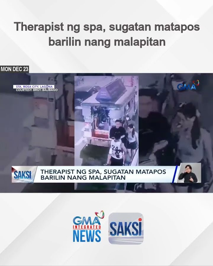 Therapist ng spa, sugatan matapos barilin nang malapitan | Saksi