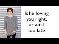 Sad Song - The Vamps (Lyrics+Pictures)