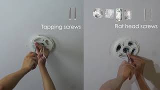 Taloya ceiling light - C2-installation video