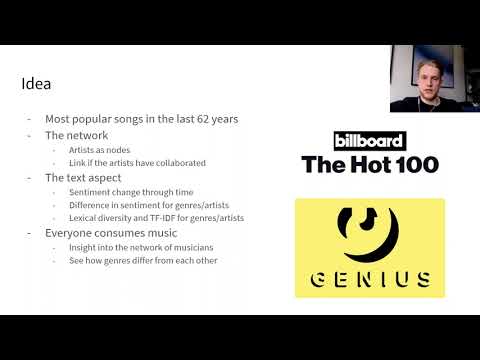 Analysing artists and song lyrics through Genius
