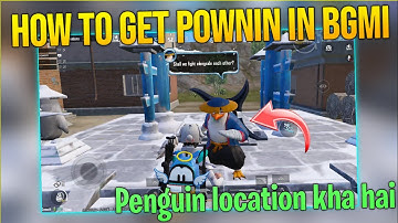 HOW TO GET POWNIN IN BGMI | Pownin bgmi mei kaise le | All location of pownin in bgmi