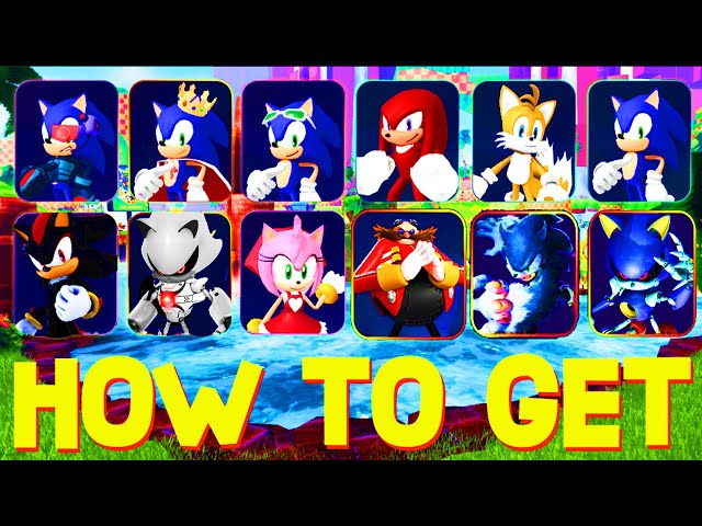 HOW TO UNLOCK EVERYTHING, ALL SKIN LOCATIONS, ALL CODES IN ROBLOX SONIC  SPEED SIMULATOR!, Real-Time  Video View Count