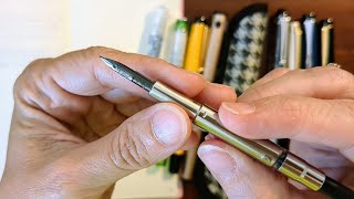 Comparing the Vanishing Point EF & F Nibs to My Pilot Steel & Gold Nibs