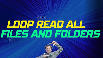 AutoHotkeys: How to Loop Read All Files, Folders and Programs in a Folder and Get File Path