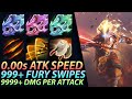 Dota 2 Custom Hero Chaos - 0.00s Attack Speed 9999 Fury Swipes
