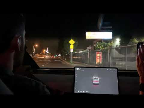Tesla Truck (CyberTruck) Interior and Drive