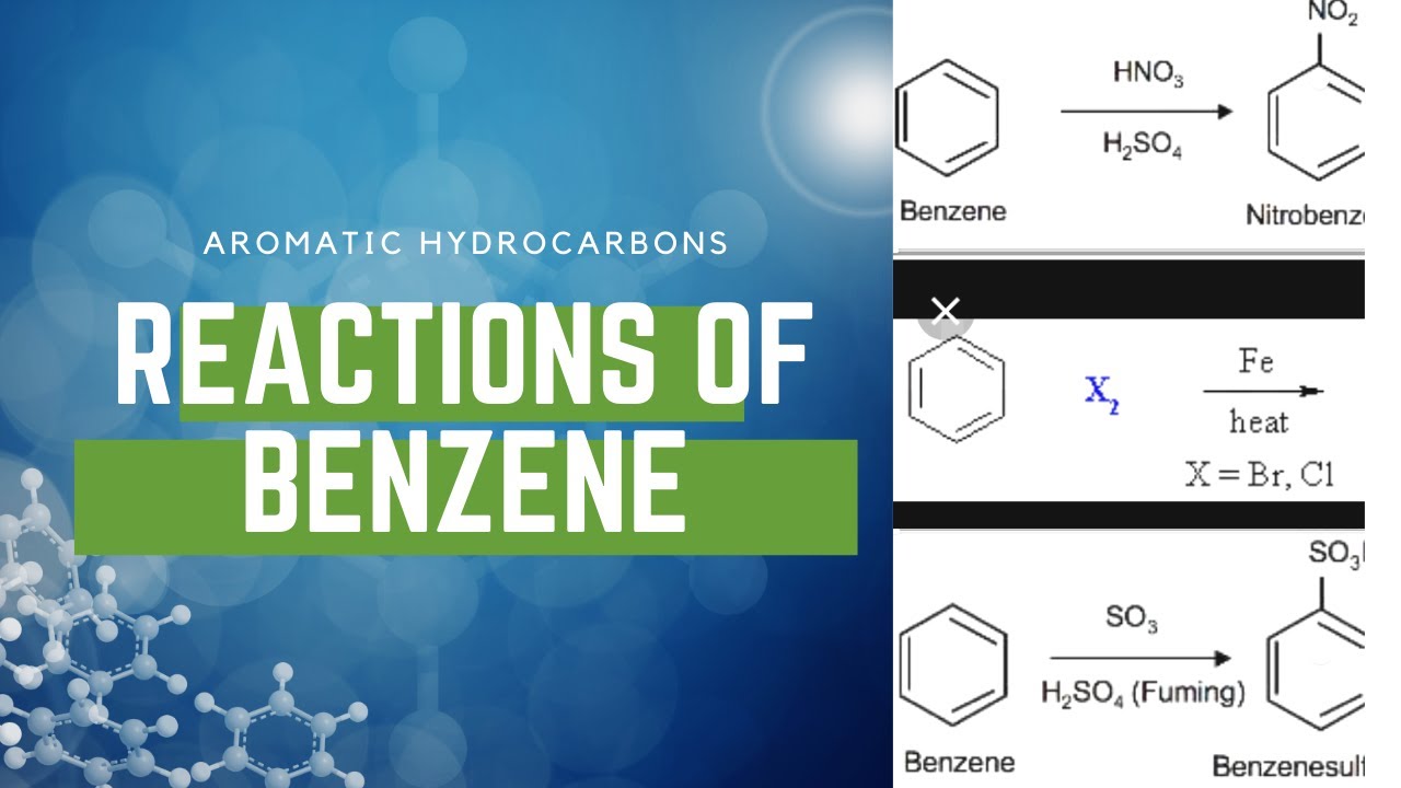 reactions-of-benzene-electrophilic-substitution-reactions