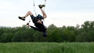 Messing around on the local hill with my Flare Mustache 18