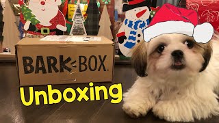 First BarkBox | December 2020 | Unboxing