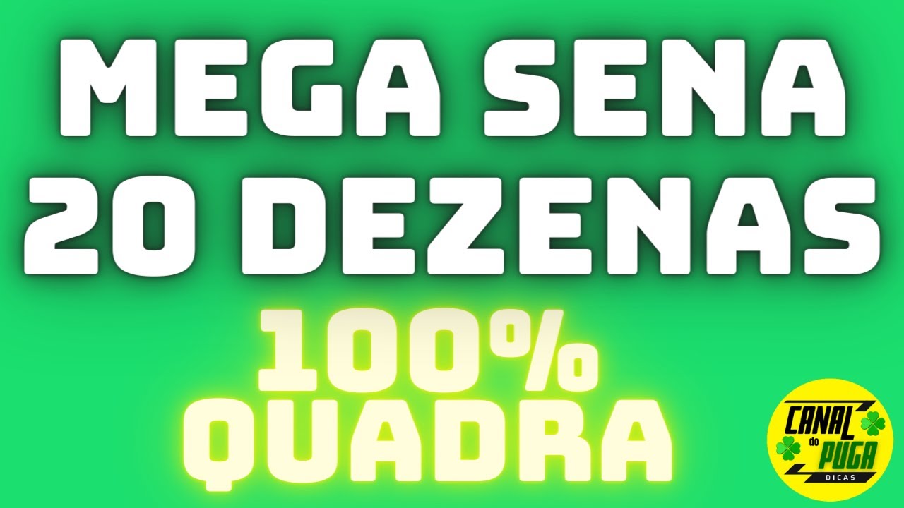 Matriz de 20 dezenas para Mega Sena da Virada (2017) – Joga Loterias  Profissional