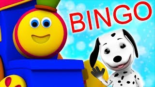 bingo dog song bob the train cartoons by kids tv