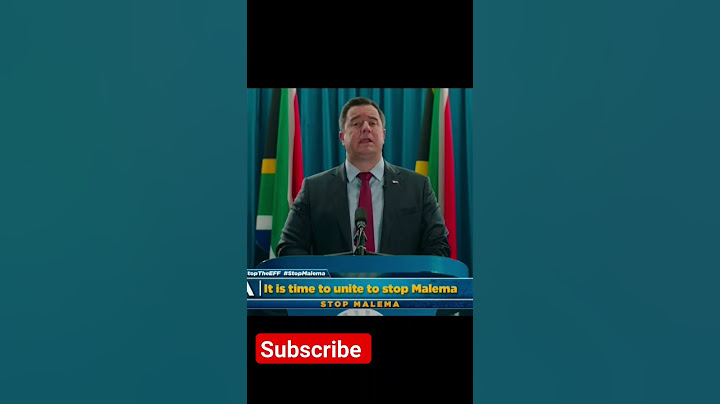 John Steenhuisen announced the DA party will file charges against EFF Julius Malema #eff #sa #news .
