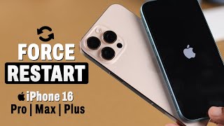Force Restart Iphone 16S