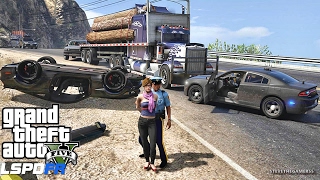 GTA 5 LSPDFR 0.3.1 - EPiSODE 341  - LET'S BE COPS - UNMARKED HWY PATROL (GTA 5 REAL LIFE POLICE MOD)