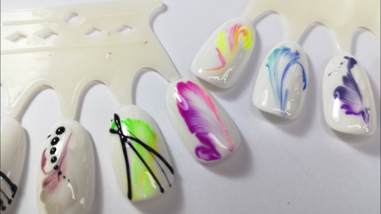 Técnica del hilo diseño en uñas 💅 | Diseños de uñas, Disenos de unas,  Videos de uñas acrilicas