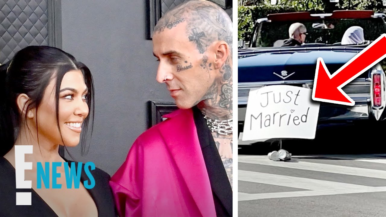 Kourtney Kardashian And Travis Barker Are Officially Married, And ...