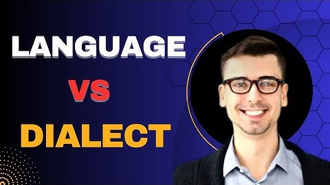 Dialect vs language | Difference between language and dialect | Dialect | Language, Sociolinguistics