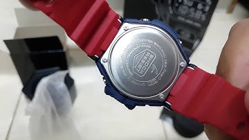 Casio G-Shock Gravitymaster Avation Series Blue/Red GA-1100-2ADR UNBOXING👍