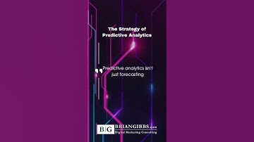 Predictive analytics isn