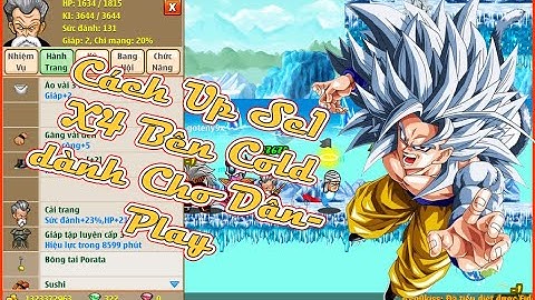 Ngọc Rồng Online - Cách dùng ct x4 cho sc1 up bất tử bên cold