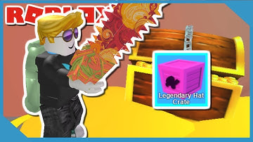 FREE LEGENDARY HAT CRATE - ROBLOX MINING SIMULATOR