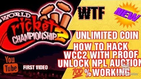 HOW TO HACK WCC2..100%WORKING TRICK..2022 LATEST VIDEO.
