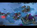 Warcraft 3 TFT FFA | Orc vs 3 Humans 😱 | They See Everything – Cold Mountain Battle